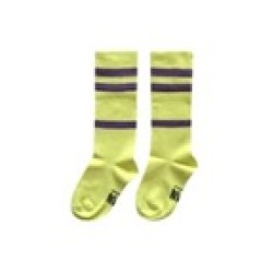 Stripped Knee Socks