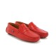 Originals  032 Driver -Red Smooth Leather