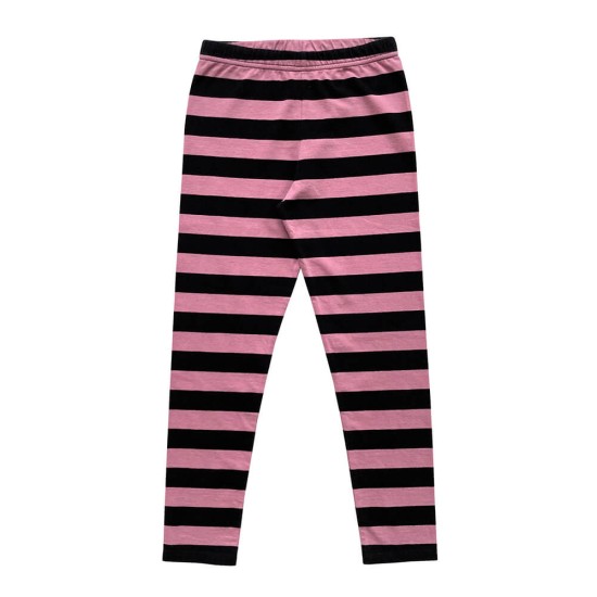 Striped Frill leggings