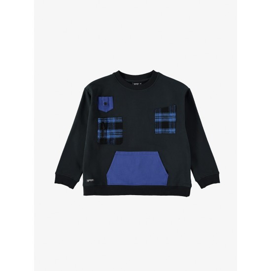Multi-Pocket Wide Sweat