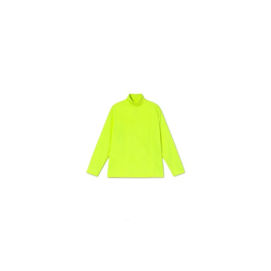 Soft Cubic Turtleneck  Top