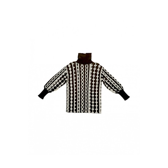 Tricot Turtleneck Silhouette