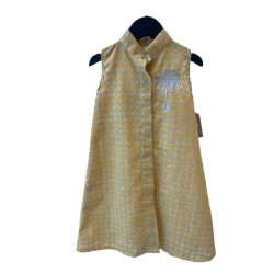 PALM TREE  checkered-yellow