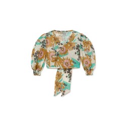 Hawaii Blouse Flower Print