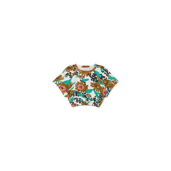 Hawaii Terry Top  Flower print-