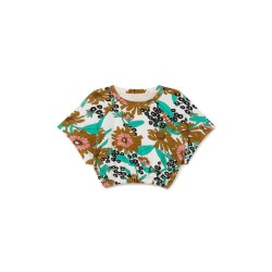 Hawaii Terry Top  Flower print-