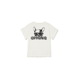 Soft Ohana Dog T-shirt  White