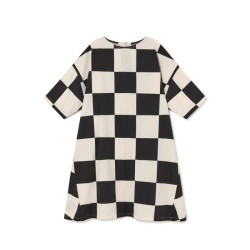 Tribal Wide Dress cream/black