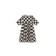 Soft Tribal Short Sleeved Dress  Check