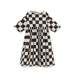 Soft Tribal Short Sleeved Dress  Check