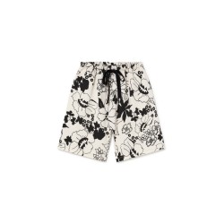 Aloha Fleece Shorts  Cream