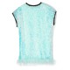 Embellished Sequin Dress  Light Blue