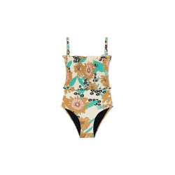 Hawaii Bathing Suit   Flower Print
