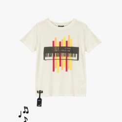 PIANO SOUND TEE   CRU