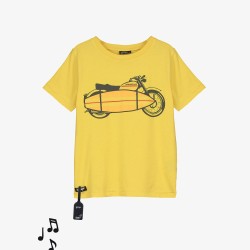 MOTORBIKE SOUND TEE YELLOW