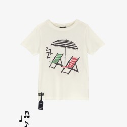 SIESTA SOUND TEE  CRU