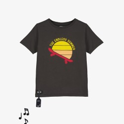 SKATE SOUND TEE ASPHALT
