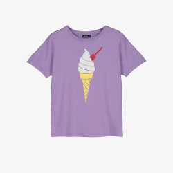 ICE CREAM SOLAR TEE PURPLE