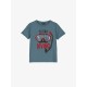 SCUBA TEXTURED TEE  BLUE