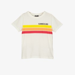 SUNSET FRONT & BACK TEE  CRU
