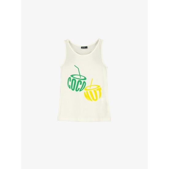 COCONUT GIRL TEE CRU