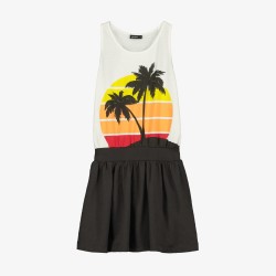 SUNSET WAIST DRESS  CRU