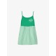 GINGHAM SHORT DRESS -