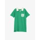 TOWEL POLO DRESS  GREEN