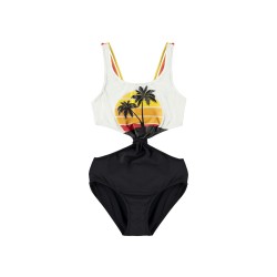 SUNSET PALMS TRIKINI MULTI