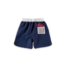 CRAB RETRO SWIM SHORT  NAVY