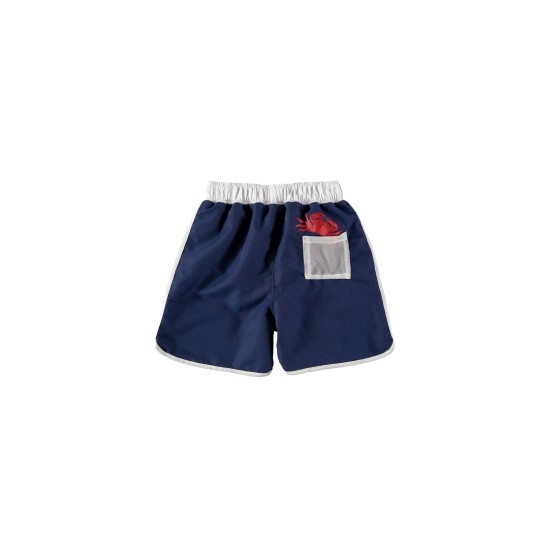 CRAB RETRO SWIM SHORT  NAVY