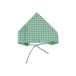 GINGHAM BANDANA GREEN