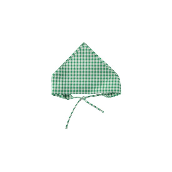 GINGHAM BANDANA GREEN