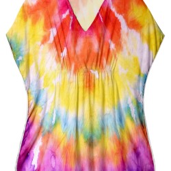 I Love You Forever Beach Cover-up Multicolor