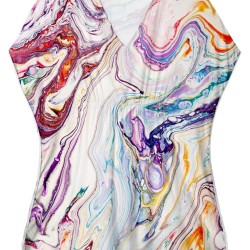 Marble Ice Cream Cover-Up