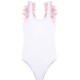 white tank with pink petals