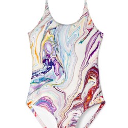 Marble Ice Cream Bathing suit