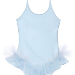 Blue Ballerina Bathing Suit