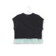 Embellished Fleece Top Black