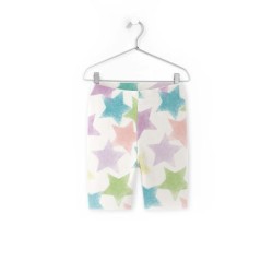 Star-print stretch shorts