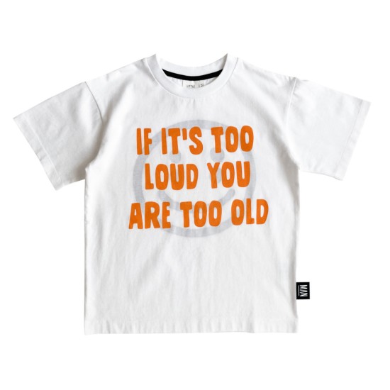 YOU ARE TO OLD Skate T-shirt  White