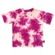 SHOCKING PINK TIE DYE Skate T-shirt  Sandshell