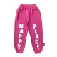 THE HAPPY PLACE Jogging Pants  Shocking Pink