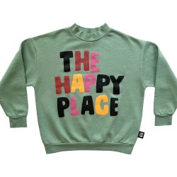THE HAPPY PLACE Sweatshirt  Deep Grass