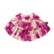 SHOCKING PINK TIE DYE Layered Skirt  Sandshell