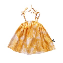 SUNSET GOLD TIE DYE Strap Top  Sunset Gold