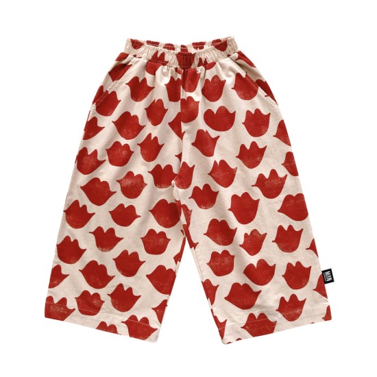 KISSES Wide Leg Pants  Sandshell