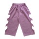 HEART CUT OUT Wide leg Pants  Orchid Haze