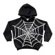 MR. SPIDER Hoodie  Black