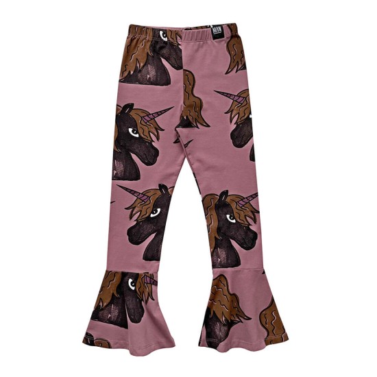 UNICORN Flared Leggings   Violet